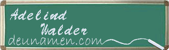 Adelind Walder Visitenkarte